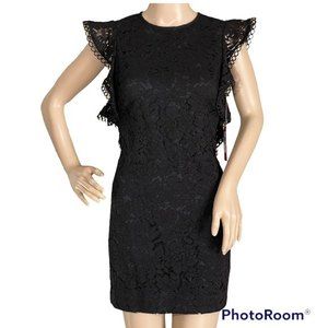Vince Camuto Sheath Short Lace Dress Size 2